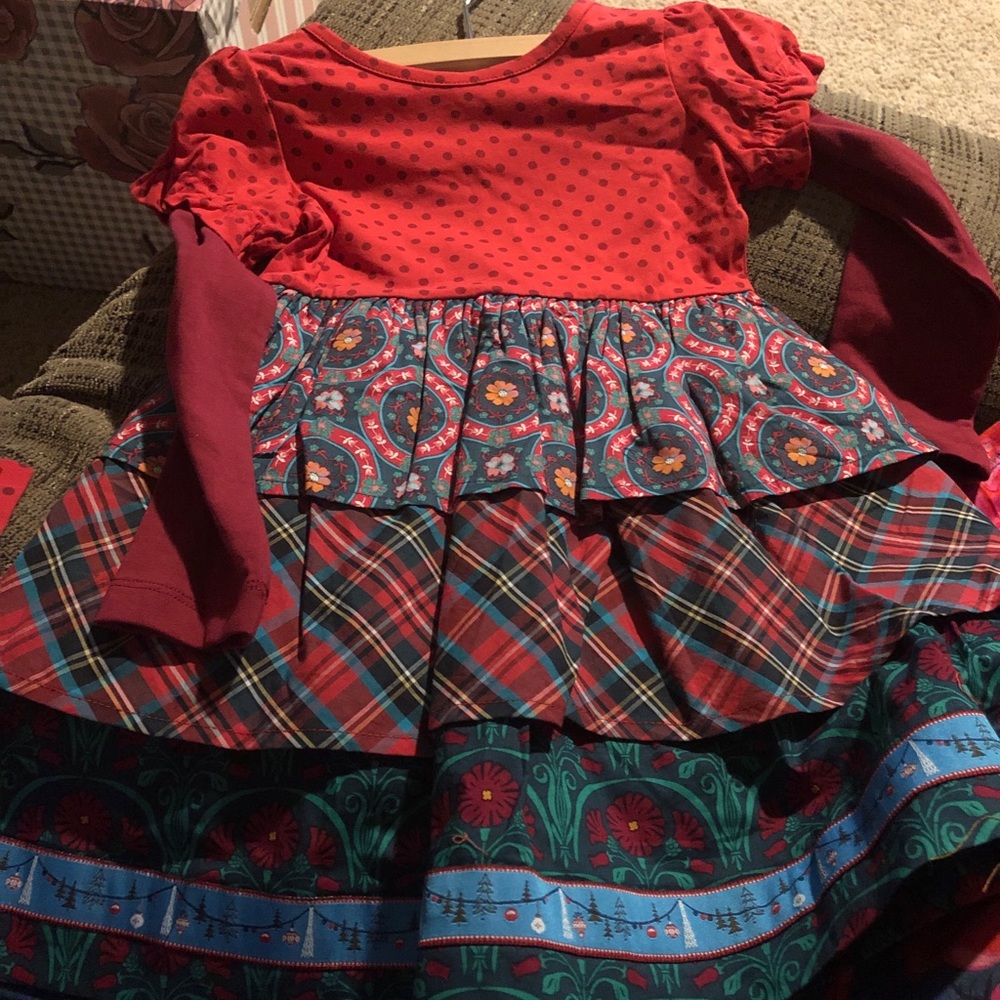Matilda Jane Jolly Holiday Dress size 4 new!